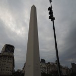 Obelisco en la Plaza de la Republica