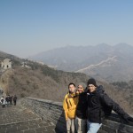 With Wu Jiqing at the Great Wall