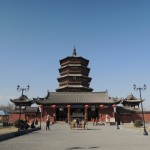 Wooden Pagoda of Fogong Temple in Muta